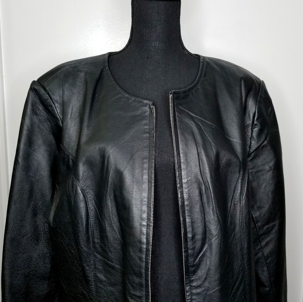 Clio II Leather Jacket